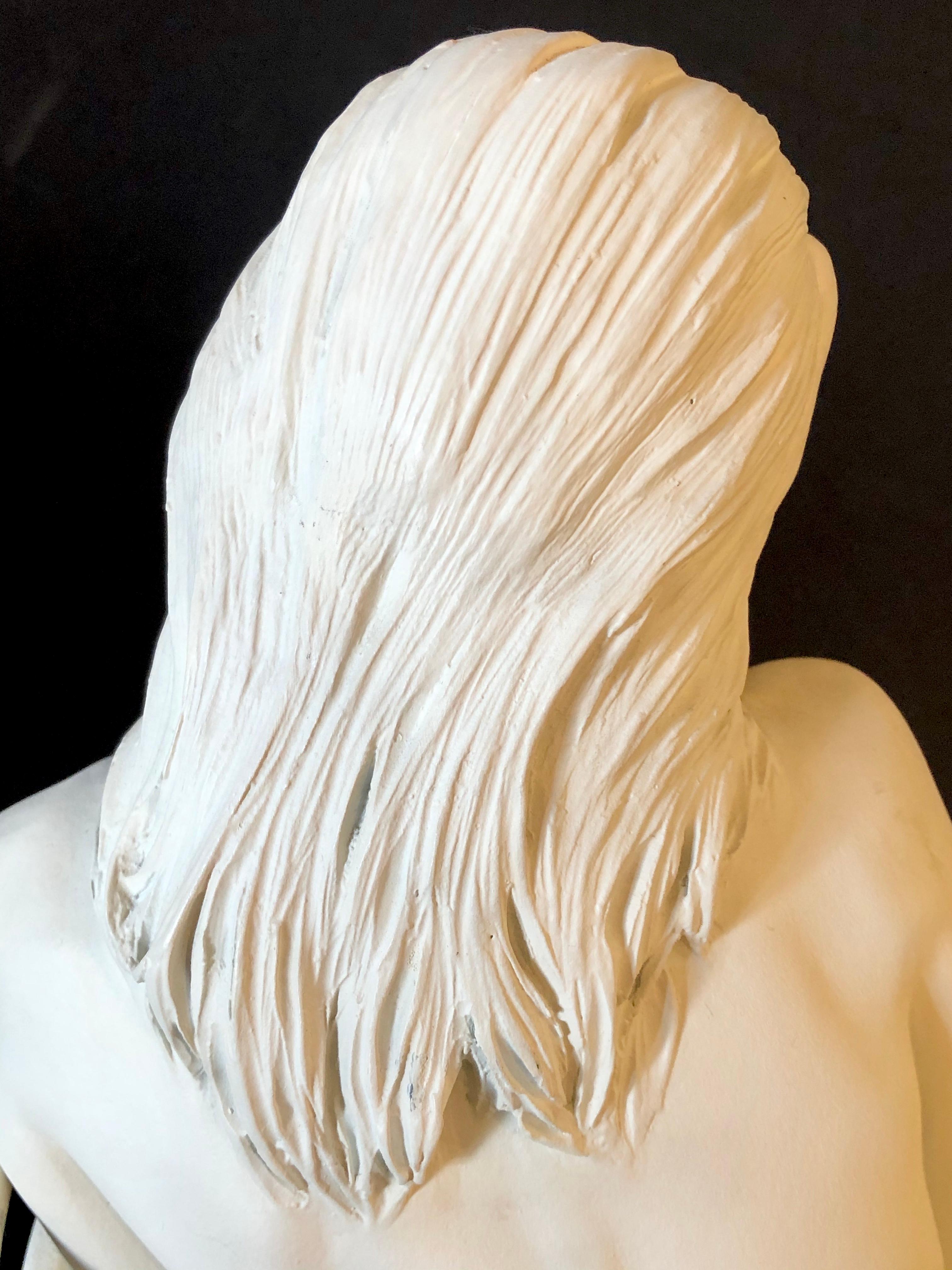Bill Mack Solitude Maquette Bronze Sculpture Signed Original Female Nude Artwork 11