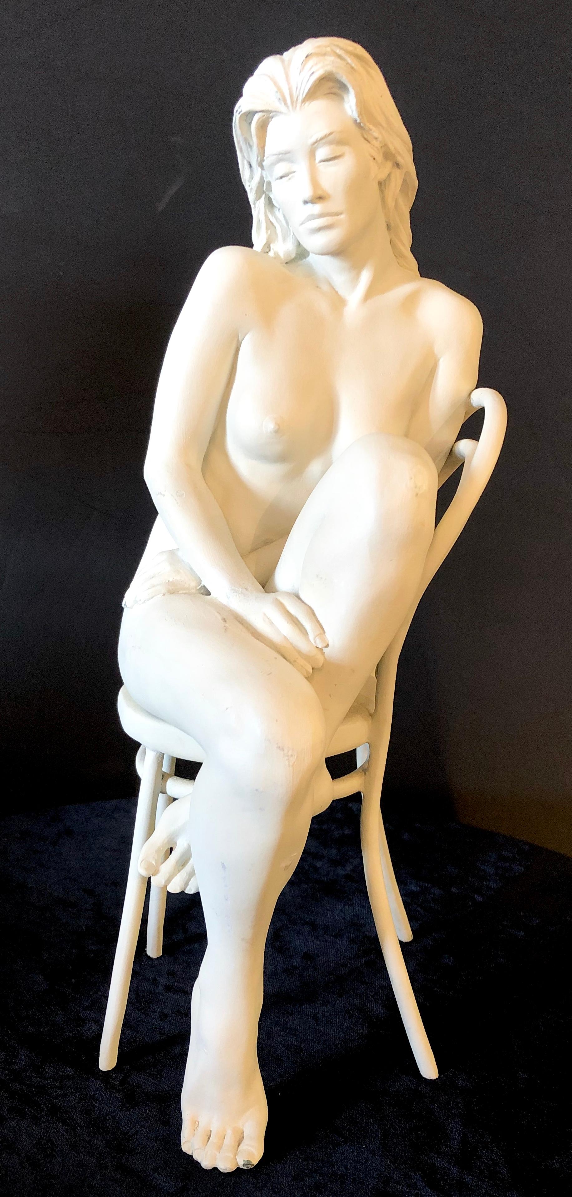 Bill Mack Solitude Maquette bronze sculpture signed original female nude artwork
Bill Mack Authentic bronze sculpture 