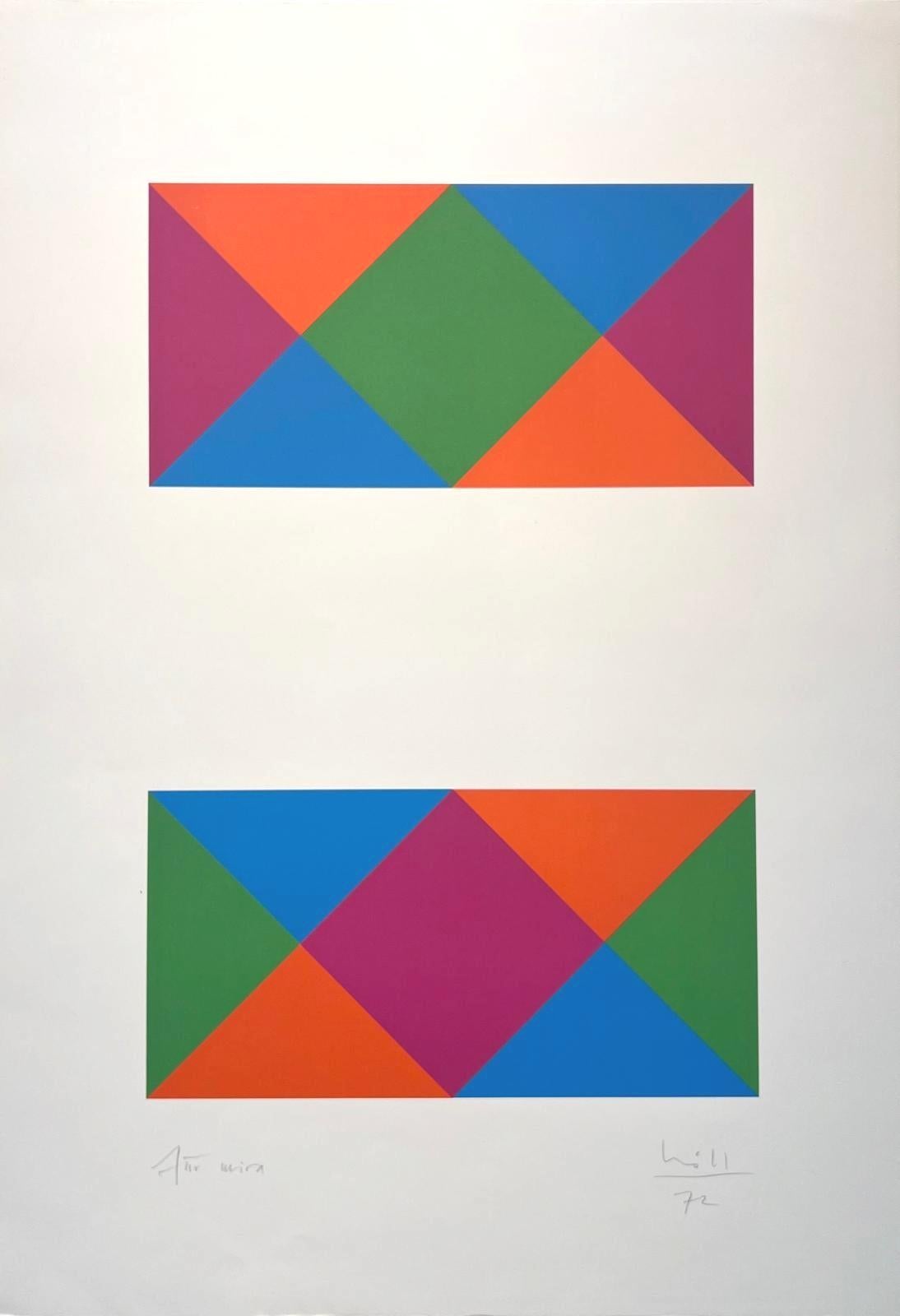 Abstract Print de Bill Max - Sin título