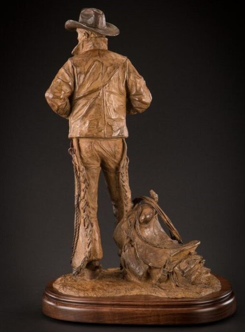 Signed/etched by the Artist in to bronze base of the sculpture with the edition number.
15/30