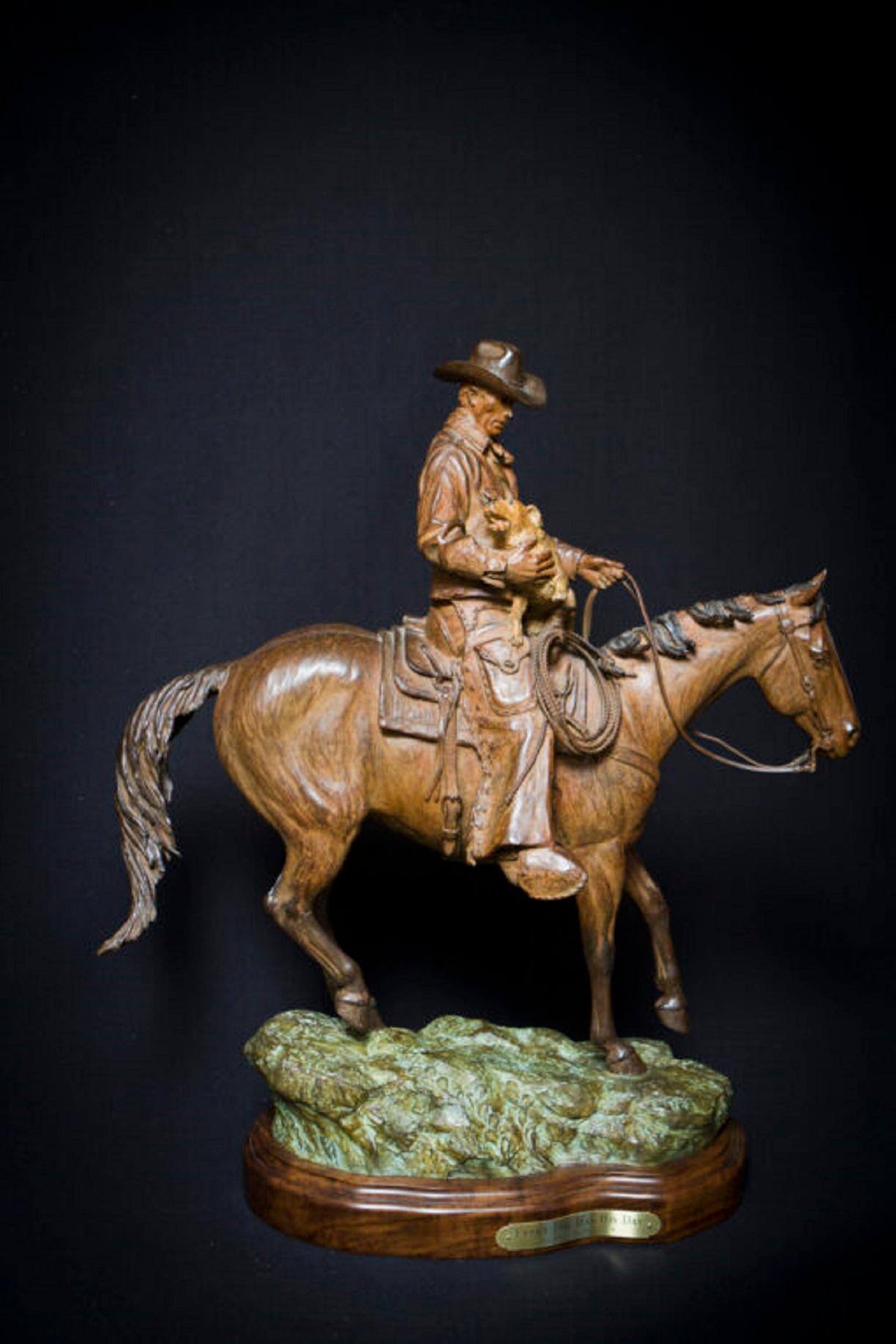 Ogni cane ha il suo giorno - Sculpture di Bill Nebeker CA