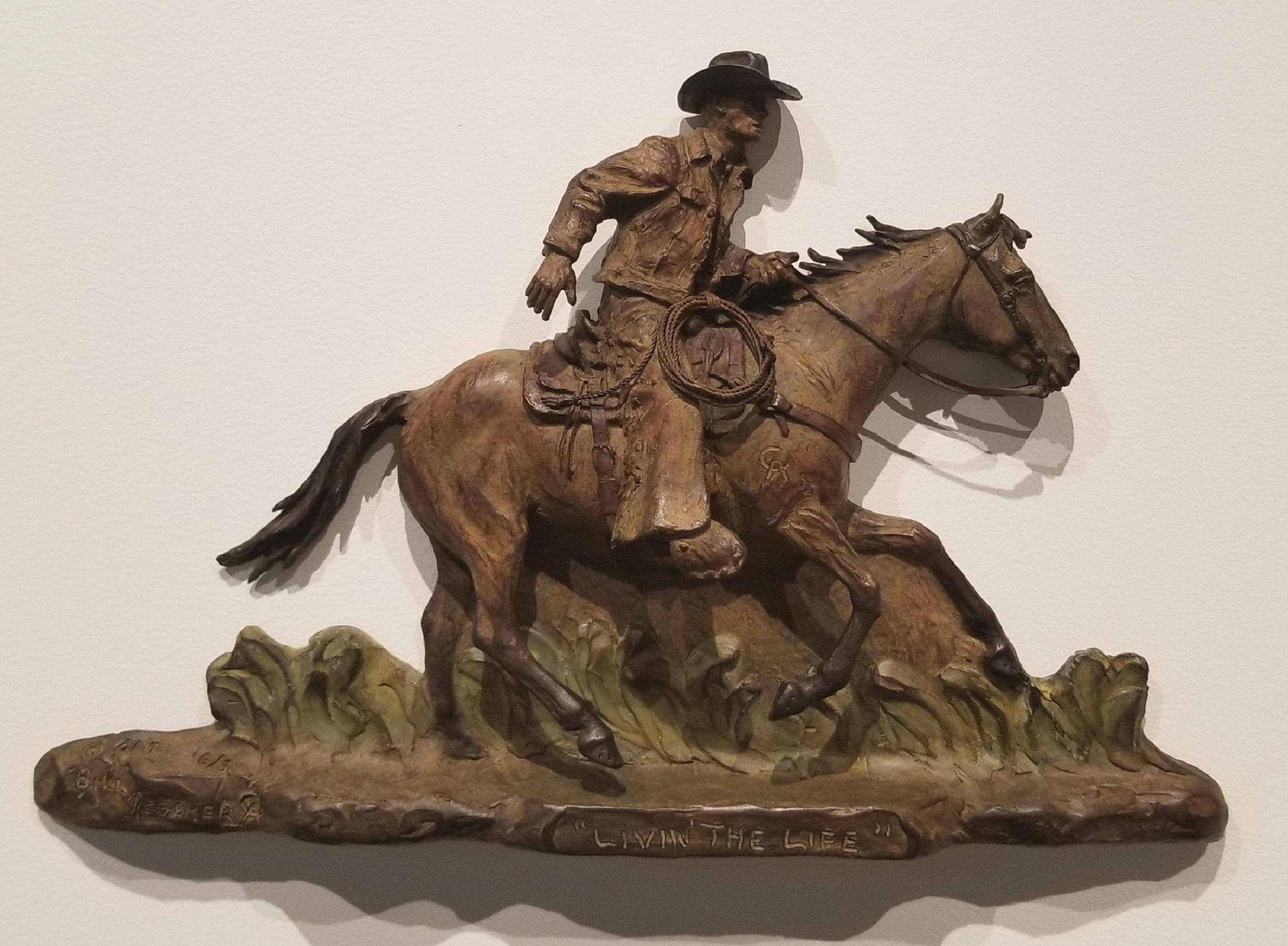 Vivere la vita - Sculpture di Bill Nebeker CA