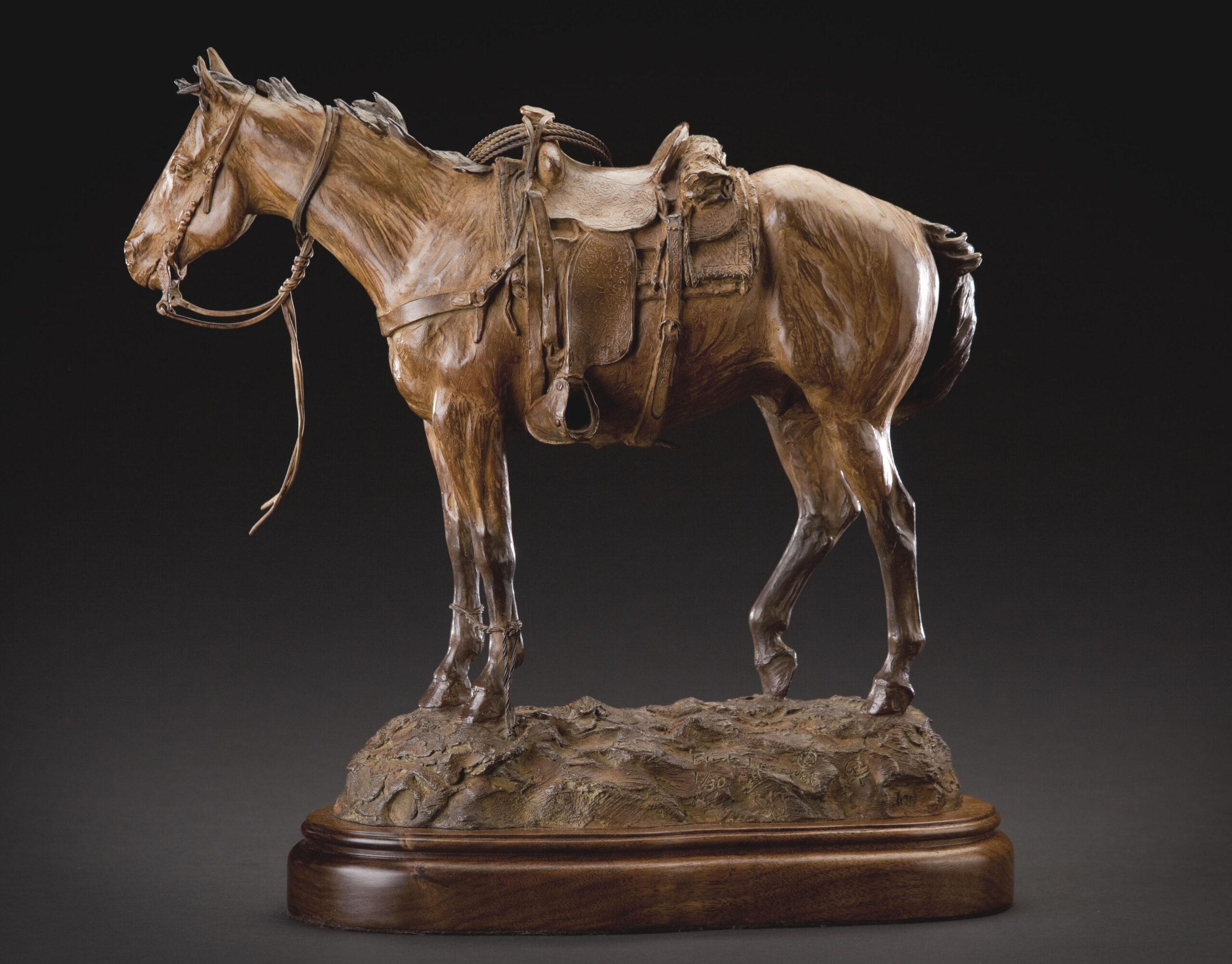 Downs - Réalisme Sculpture par Bill Nebeker