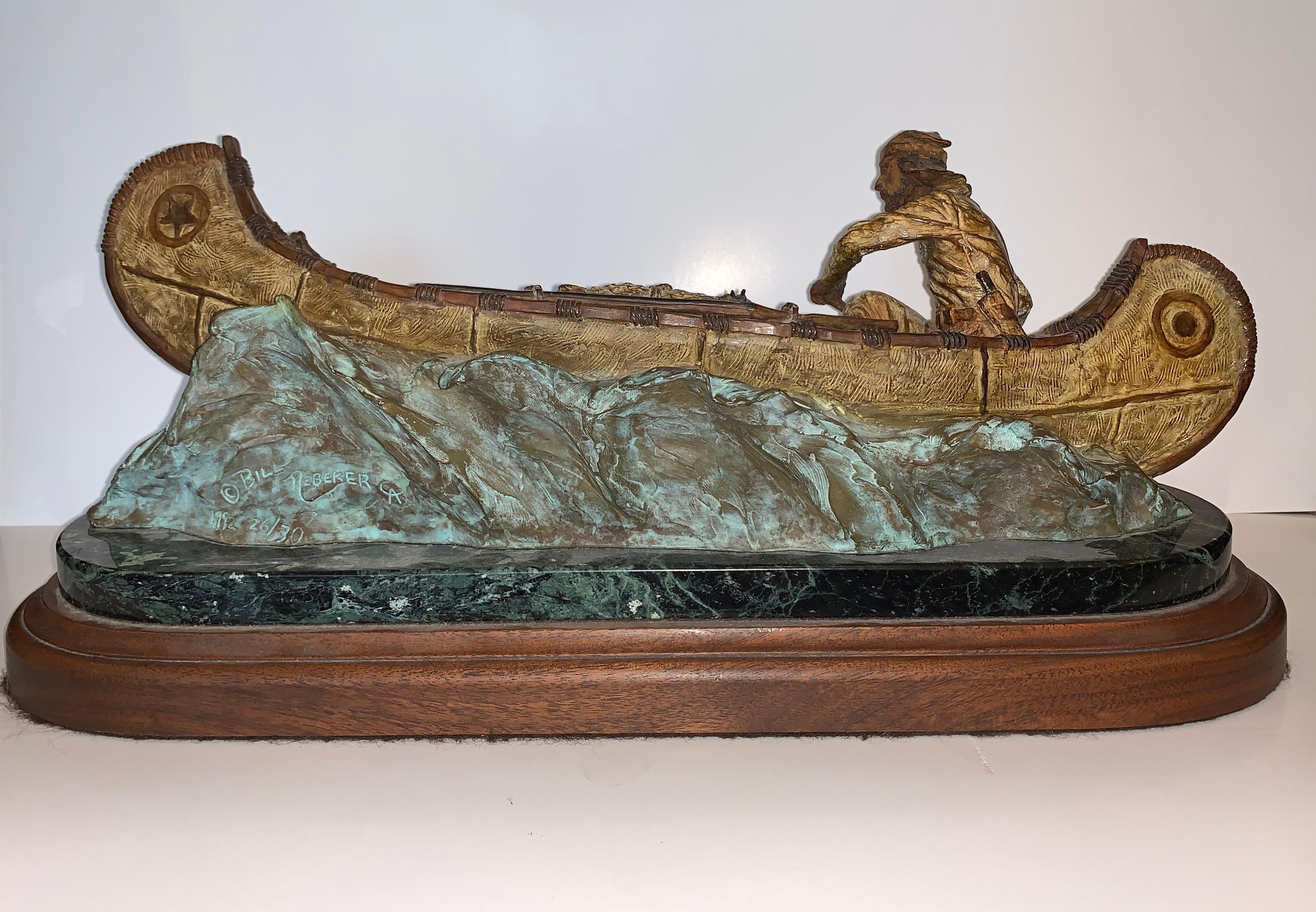 ut canoe sculpture