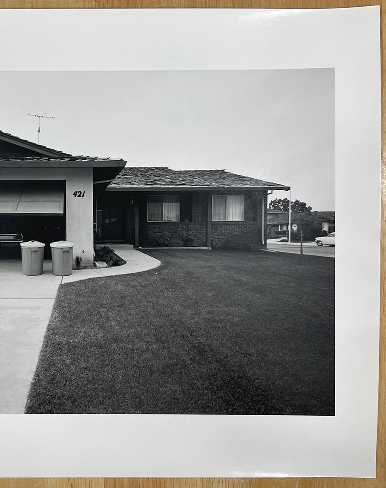 Untitled (Driveway) - Black and White Landscape, Suburban, Neighborhood For Sale 5