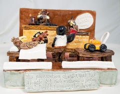 Original signierte Keramik-Skulptur „Illeagle“ für den Salon von Bill Reid