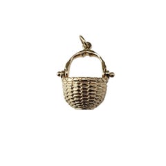Bill Rowe 14K Yellow Gold Nantucket Basket Charm #20954