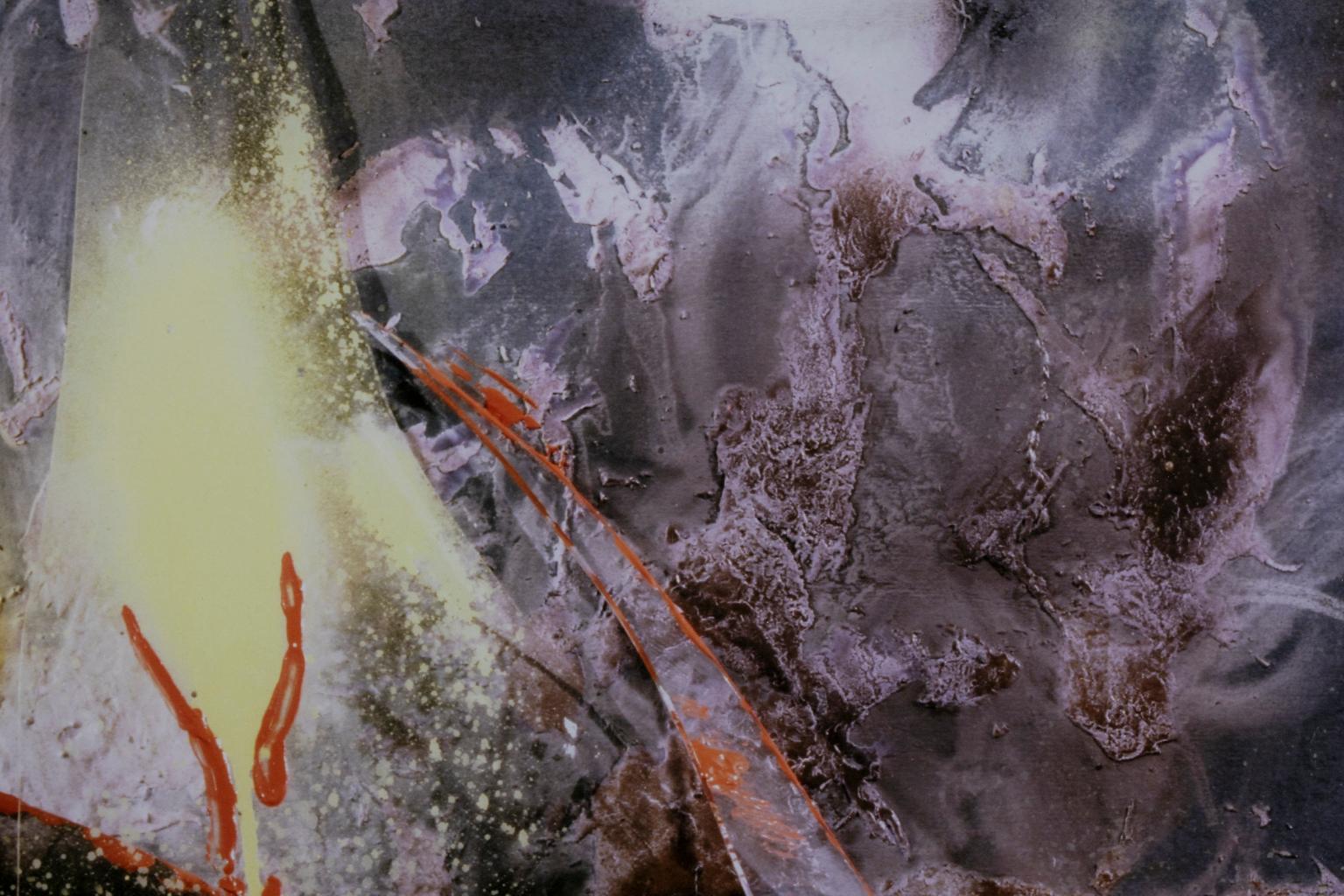 « Mystic Sunset » Explosion des formes et des couleurs, photographies multimédias en vente 1
