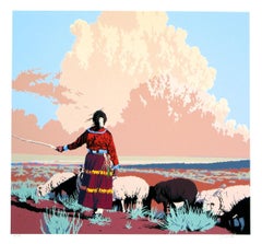 Bill Schenck, Last Horizon, Serigraph