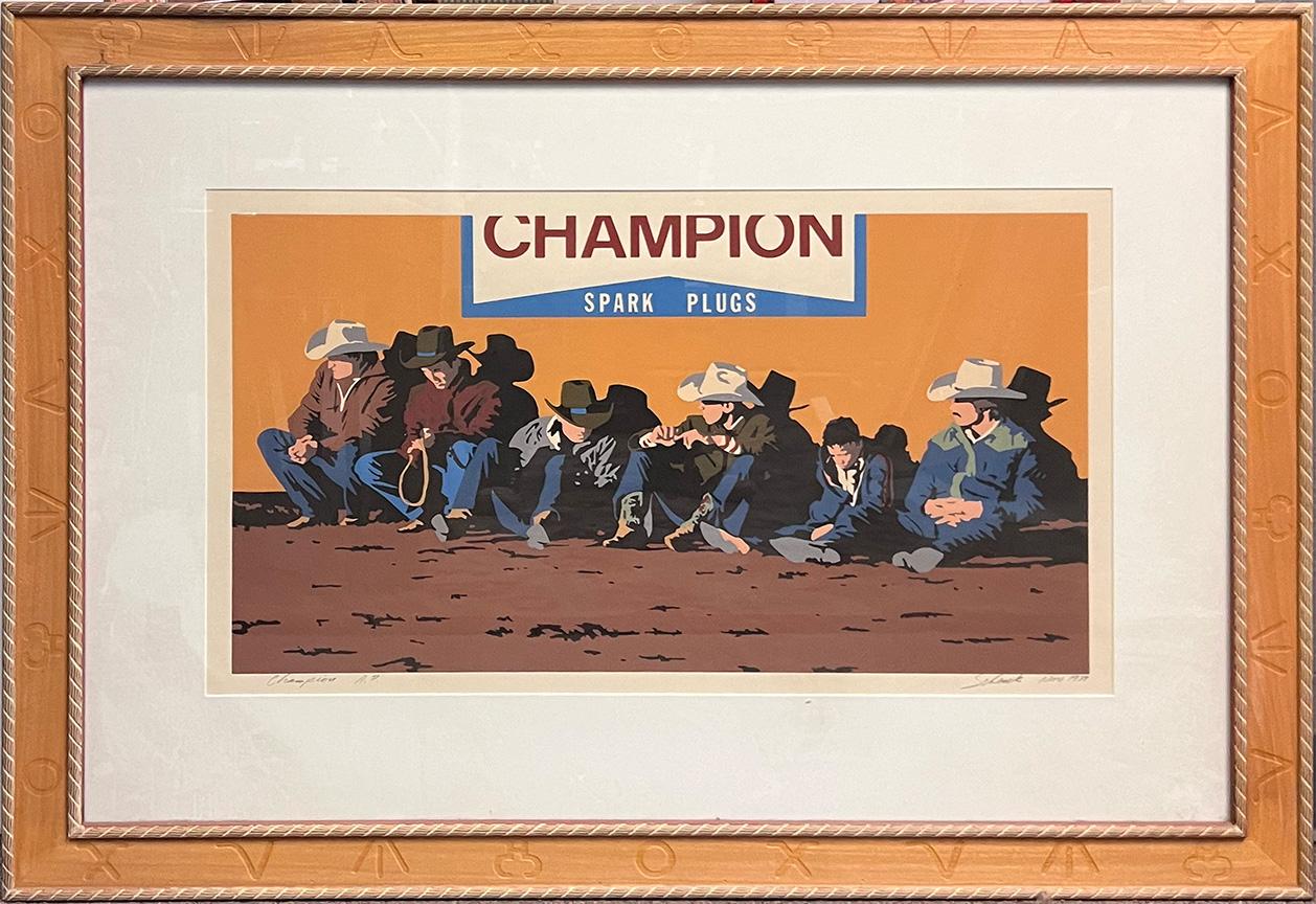 Champion by Billy Schenck - Print by Bill Schenck