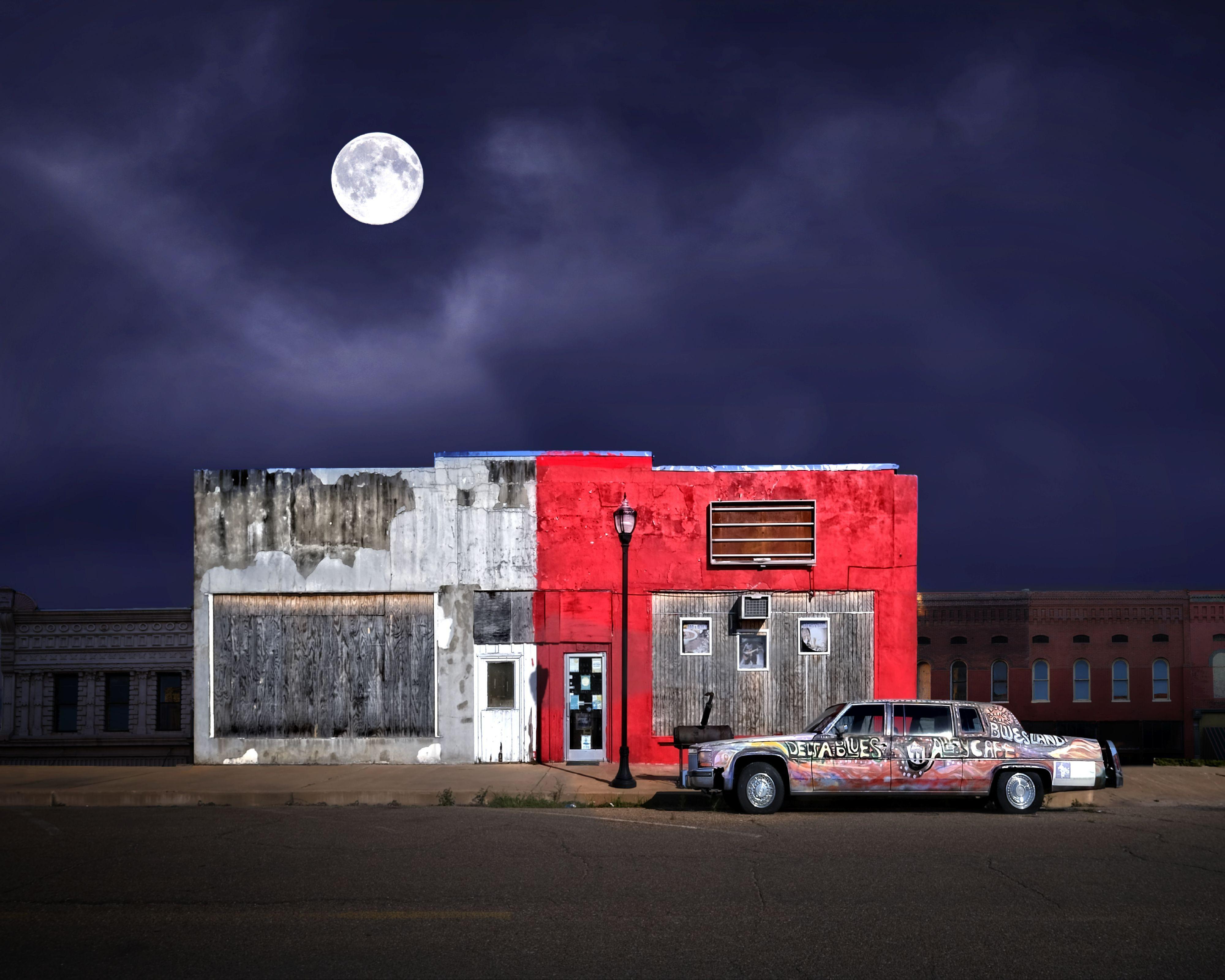 Bill Scott Landscape Photograph – Delta Blues (1/100)