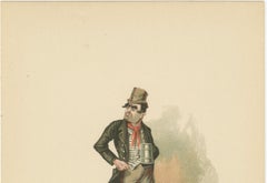 Bill Sikes from Oliver Twist – Victorian Character Print after Dickens, ca.1889