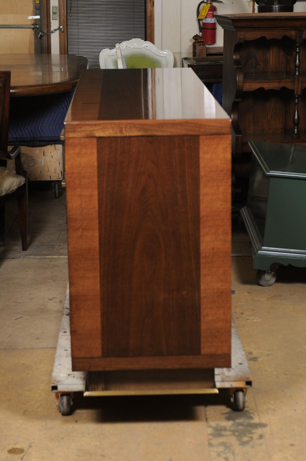 Bill Sofield 2 Drawer, 4 Door, Mahogany Credenza/Sideboard 4