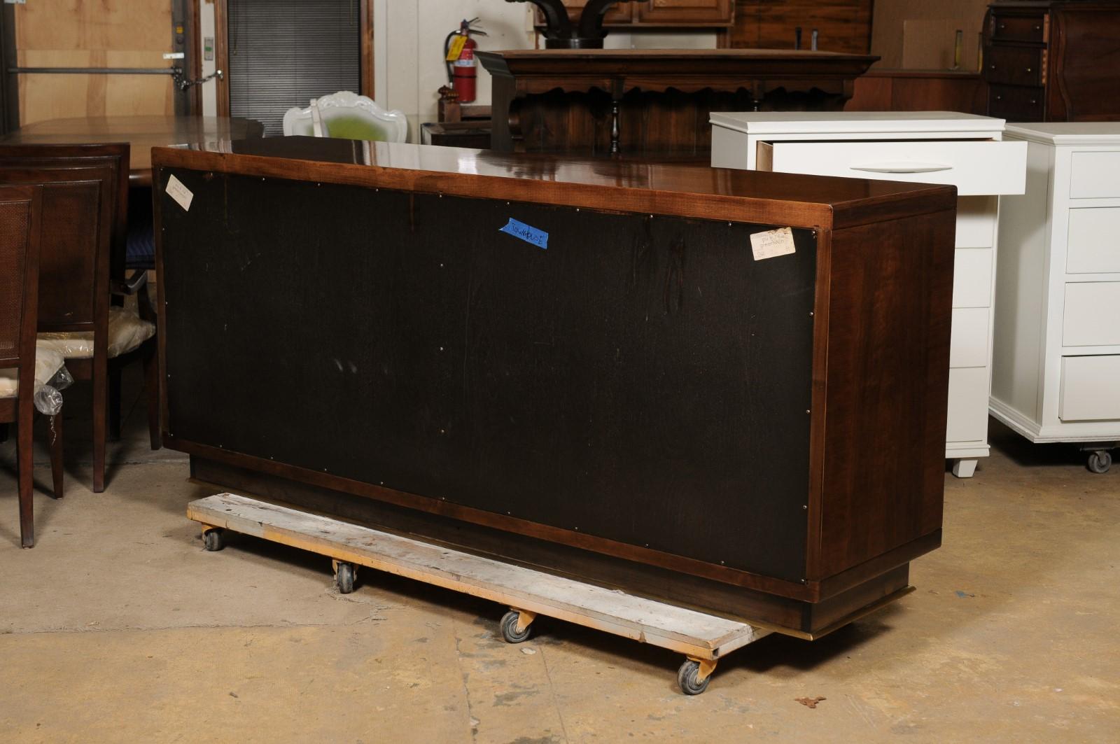 Bill Sofield 2 Drawer, 4 Door, Mahogany Credenza/Sideboard 1