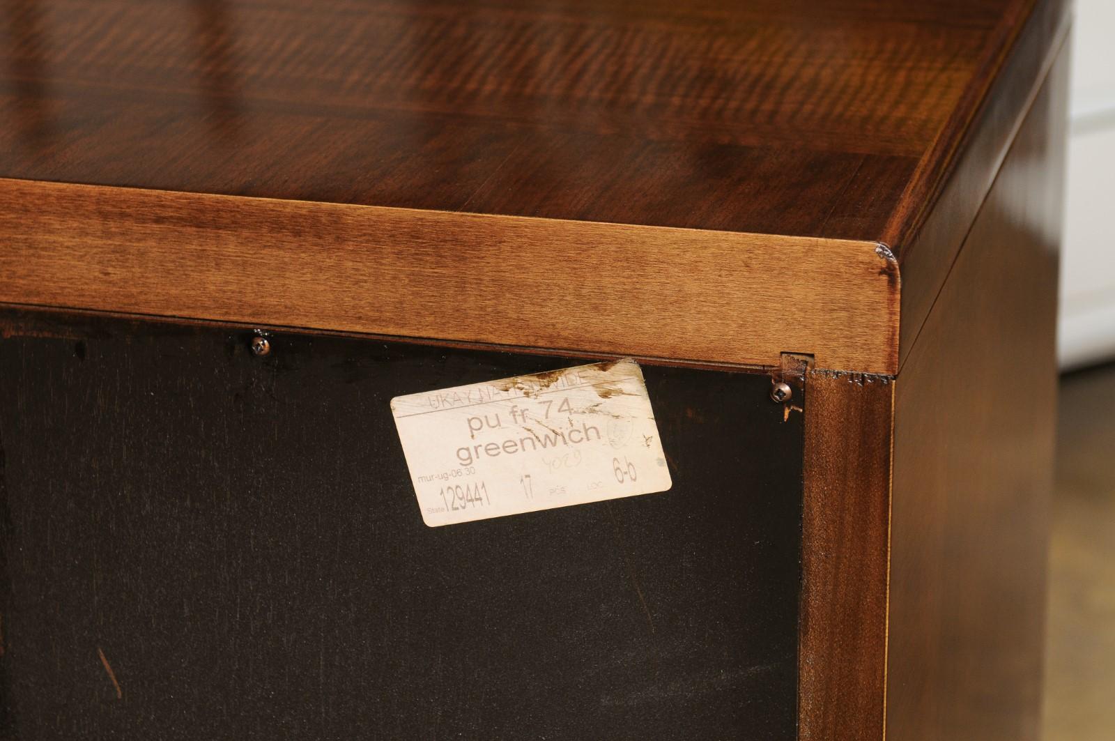 Bill Sofield 2 Drawer, 4 Door, Mahogany Credenza/Sideboard 2