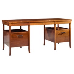 Vintage Bill Sofield for Baker Furniture Bridger Walnut Library Desk