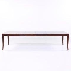 Bill Sofield for Baker Furniture Modern Walnut Expanding Dining Table