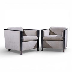 Bill Sofield for Baker Furniture Salon Lounge Chairs - Pair