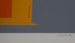 Urban Walls: Cincinnati, Abstrakter geometrischer Raumteiler von Bill Sontag