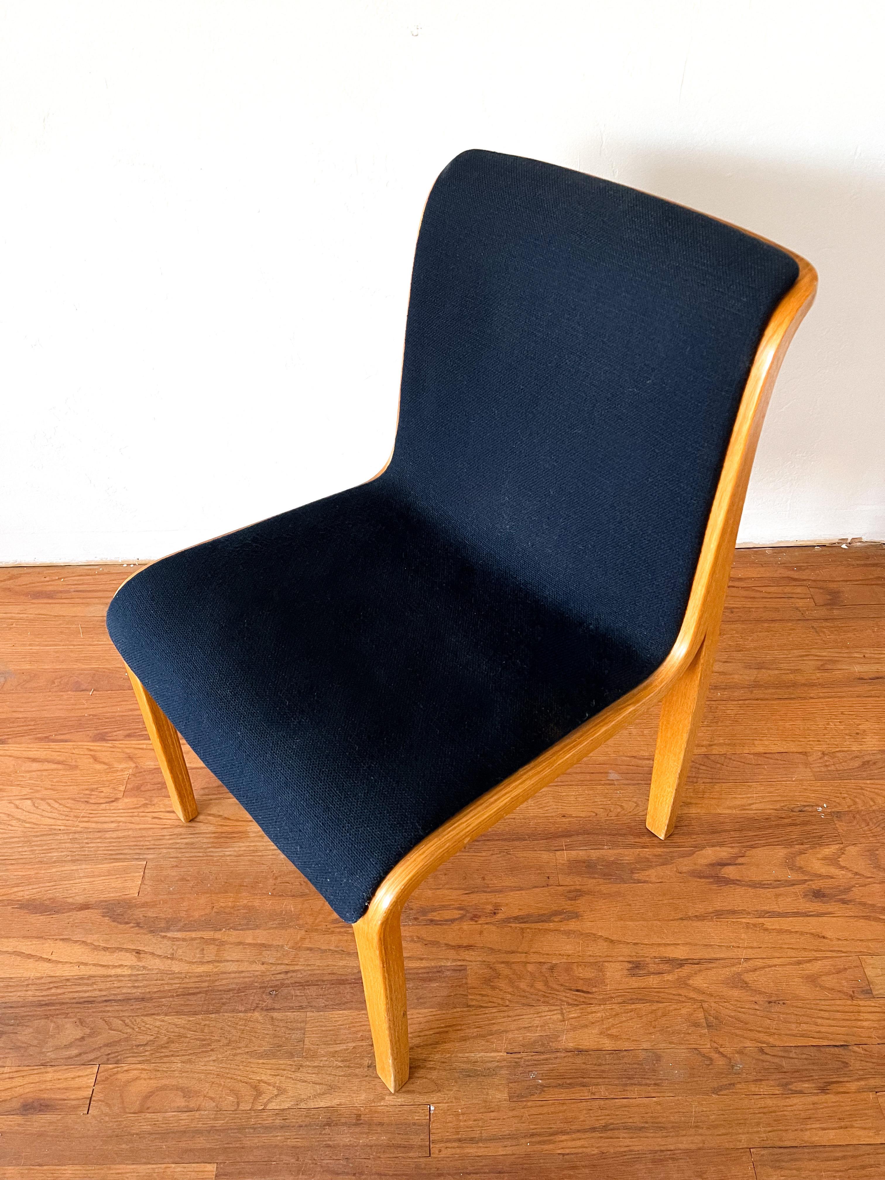 Bill Stephens Bentwood Dining Chair for Knoll For Sale 3