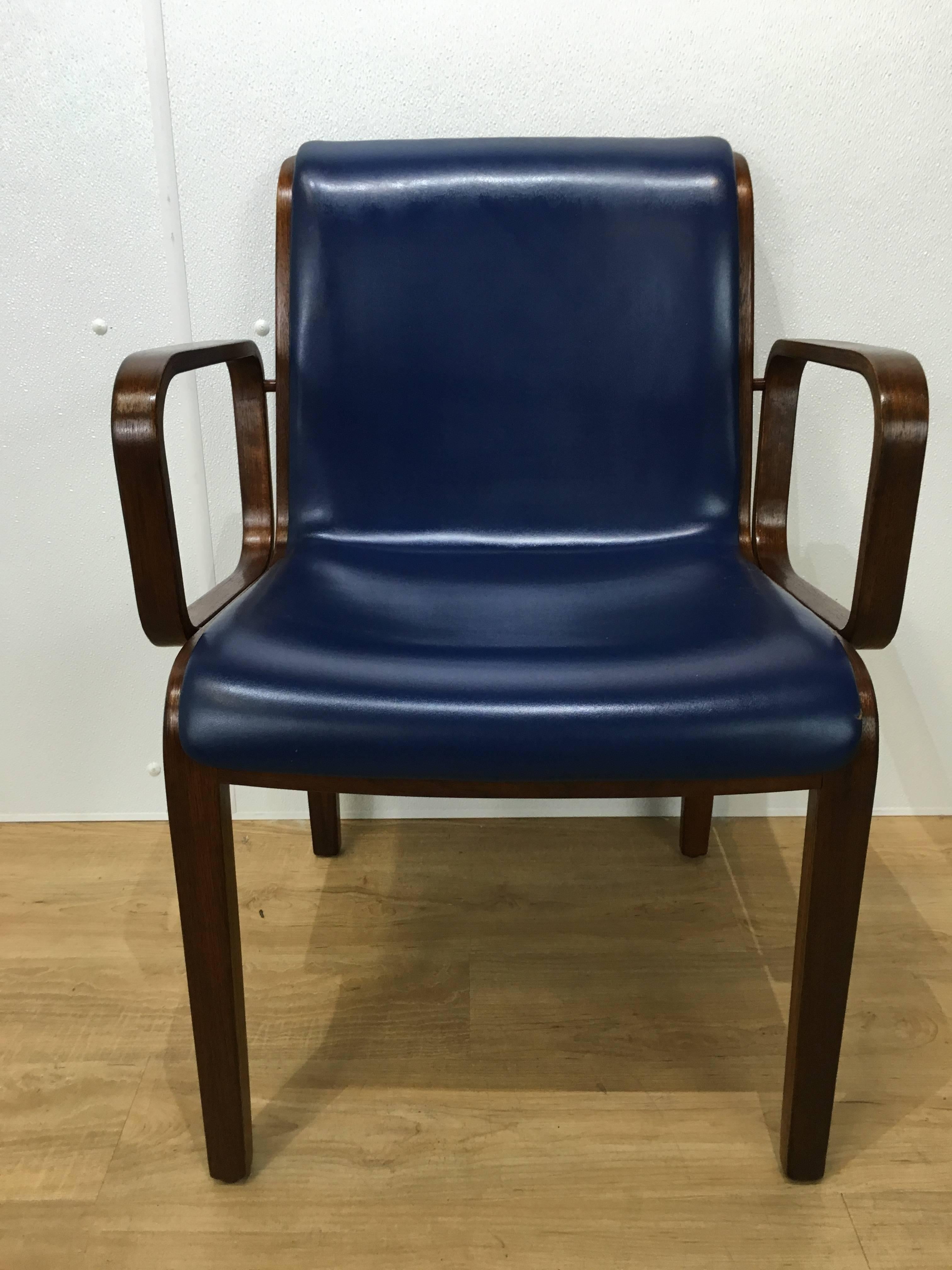 American Bill Stephens for Knoll Dining Chair For Sale
