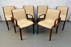 Bill Stephens for Knoll International Bentwood Dining Chairs