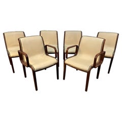 Bill Stephens for Knoll International Bentwood Dining Chairs