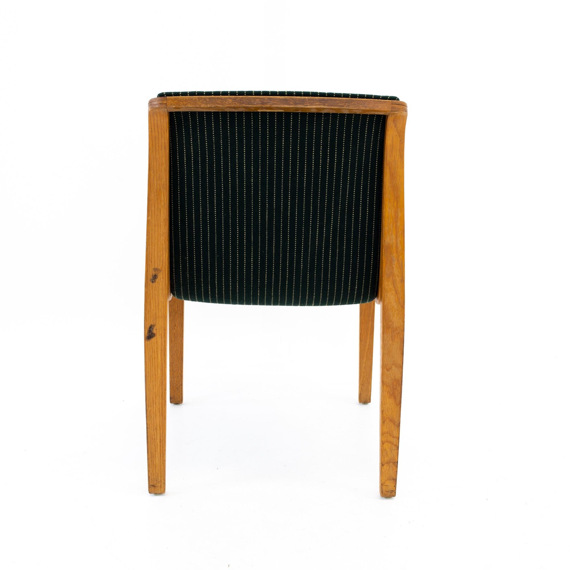 Bill Stephens for Knoll Mid Century Bentwood Dining Chairs - Set of 4 6
