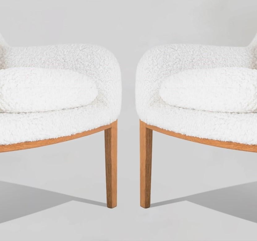 American Bill Stephens Knoll Vintage 1315 Lounge Chairs For Sale