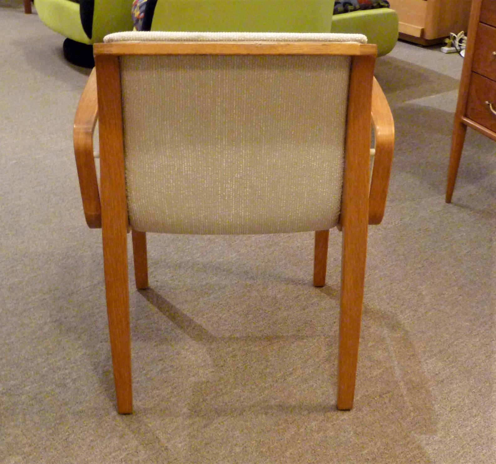 Mid-Century Modern Bill Stephens Midcentury 1300 Series Armed Dining Chair for Knoll