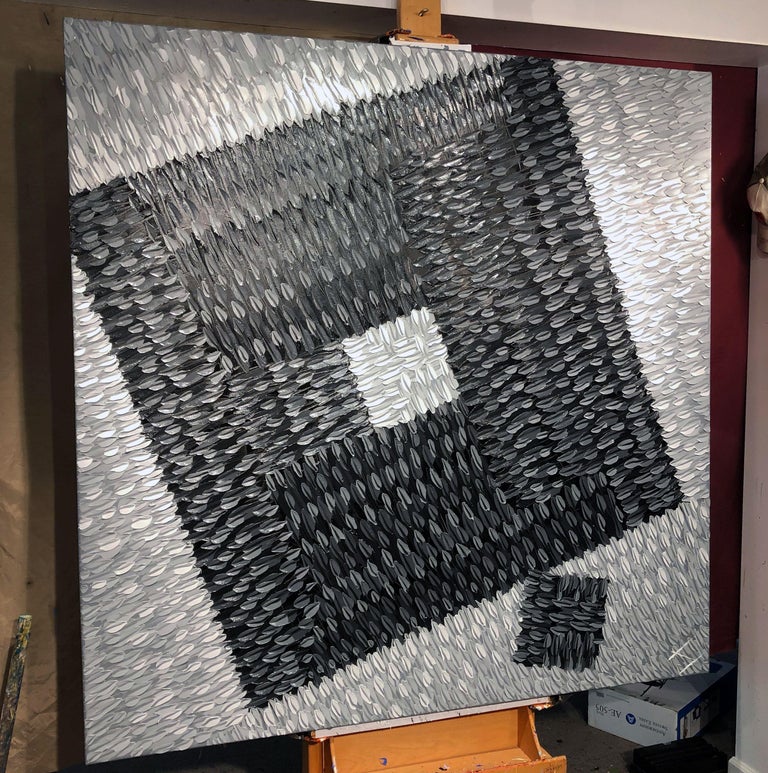 Bill Stone ABUSE OF POWER, Painting, Oil on Canvas For Sale at 1stDibs