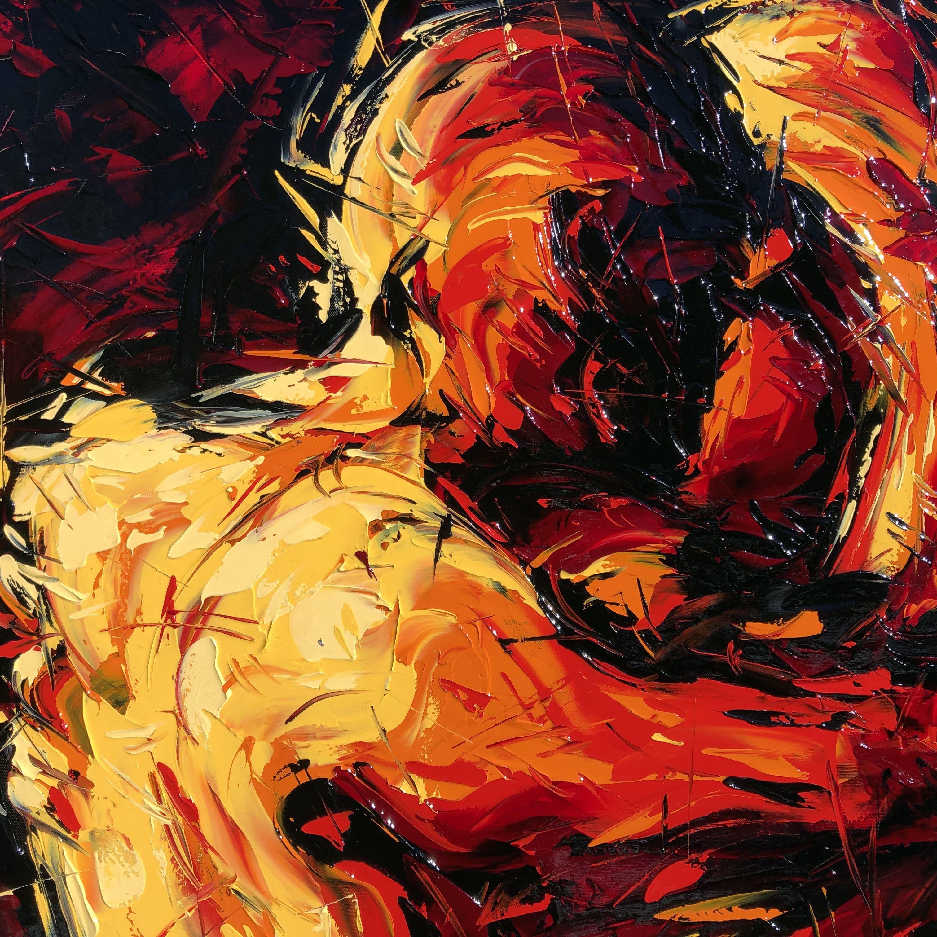 AFFARE, Pittura, Olio su tela in vendita 1