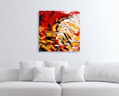 STORMO DI POMERIGGIO, Pittura, Olio su tela