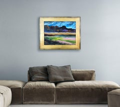 AGGRESSIVE FALL, Painting, Oil on Canvas