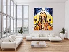 ANGEL, Painting, Oil on Canvas