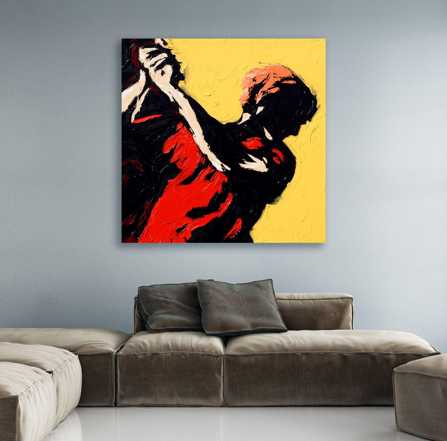 BACKSWING, Pittura, Olio su tela in vendita 2
