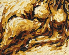 Bañado por la luz, Pintura, Óleo sobre lienzo