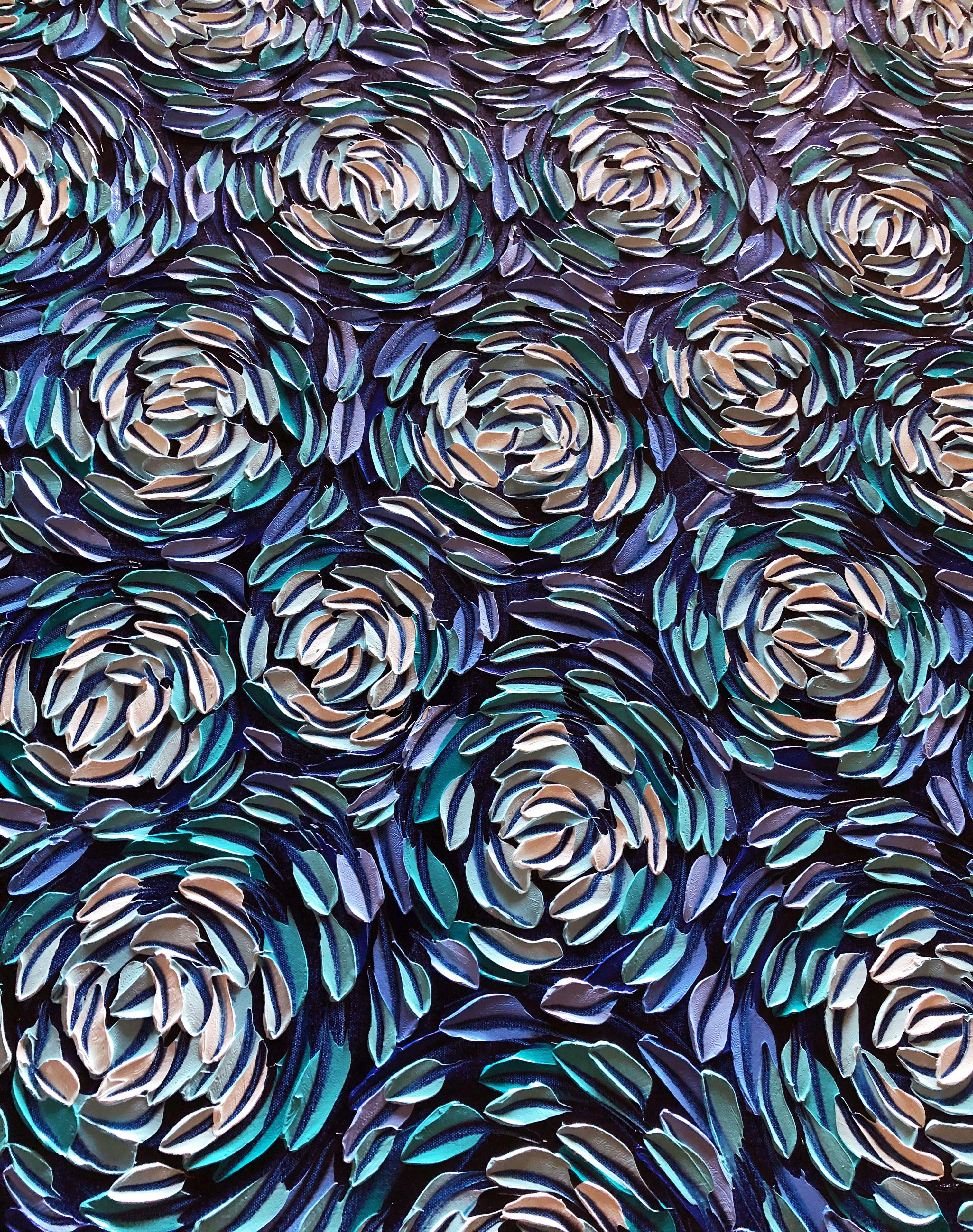 BIG DATA 5.3, Pittura, Olio su tela - Painting Astratto di Bill Stone