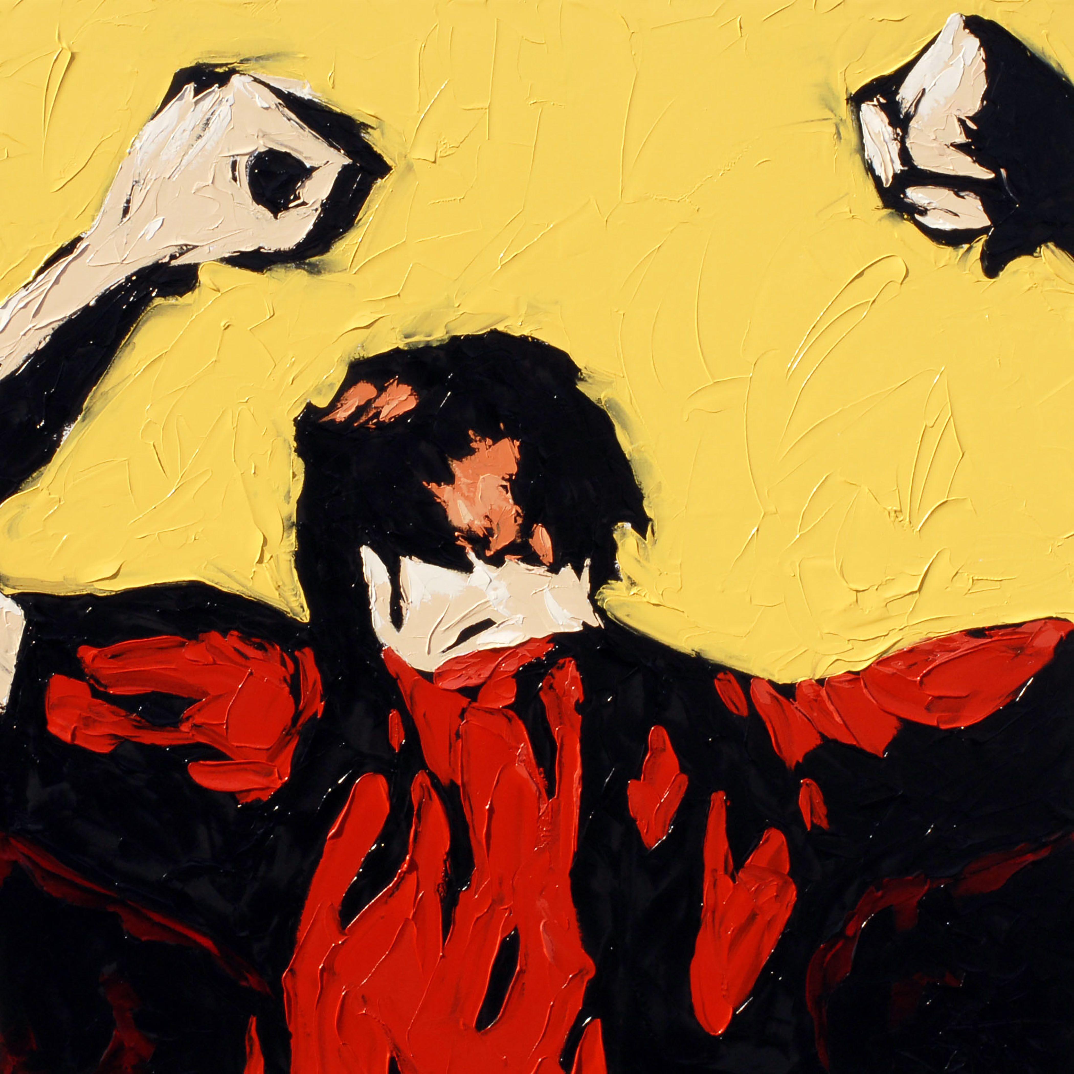 BREAKING POINT, Gemälde, Öl auf Leinwand – Painting von Bill Stone
