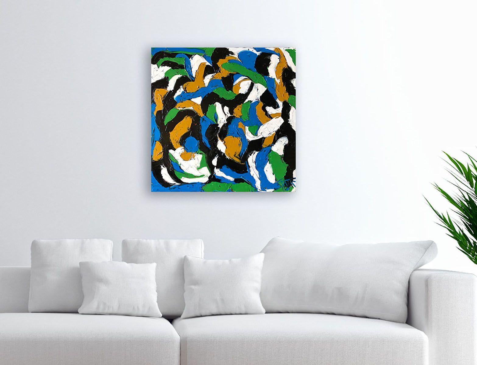 CAMBIAMENTO CLIMATICO, Pittura, Olio su tela - Painting di Bill Stone
