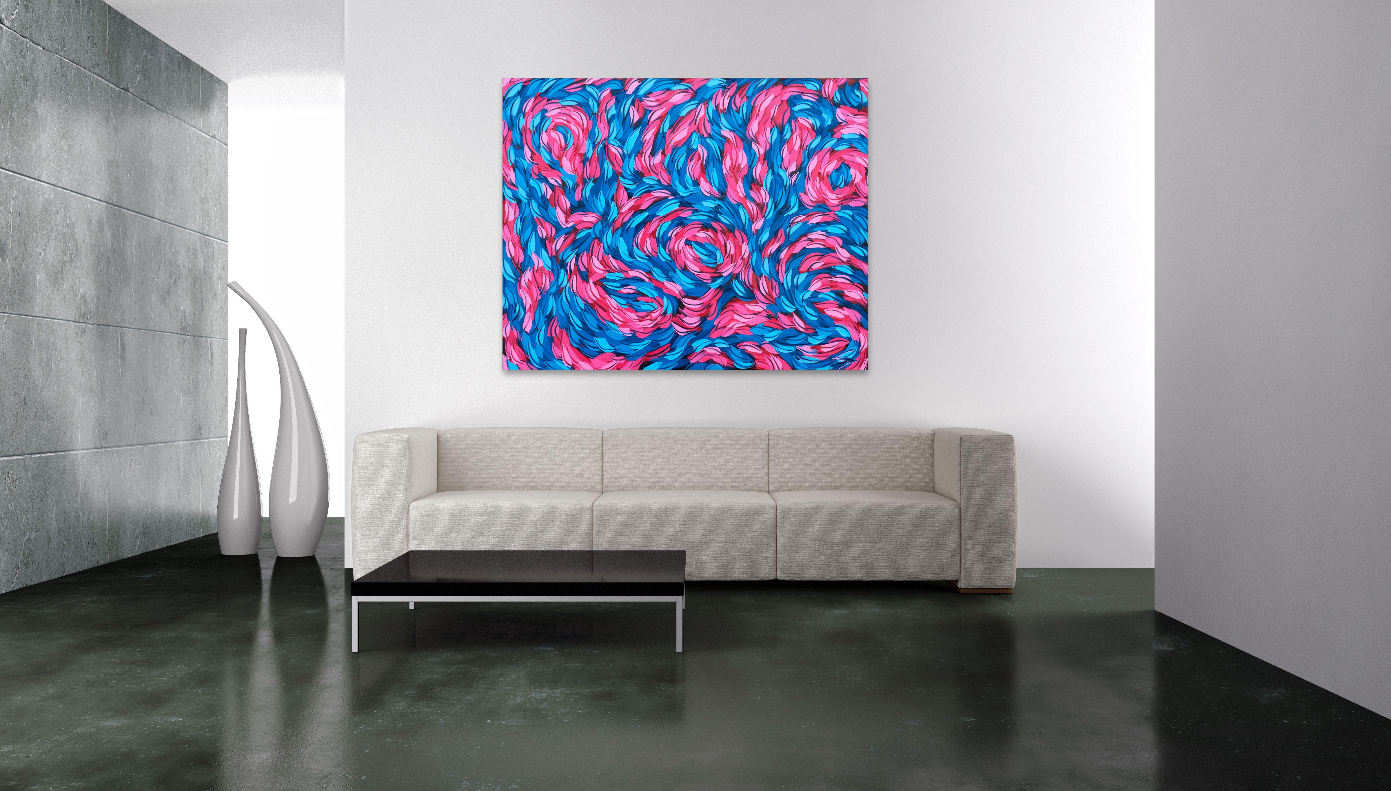 CORALLO, Pittura, Olio su tela - Painting di Bill Stone