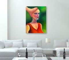 CRAZY EYES, Painting, Oil on Canvas