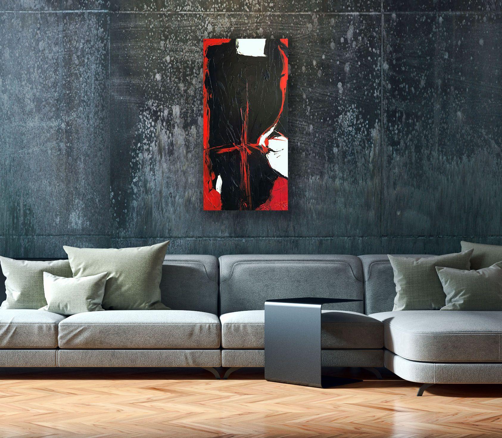 DISGUARDO, Pittura, Olio su tela - Painting Espressionismo astratto di Bill Stone