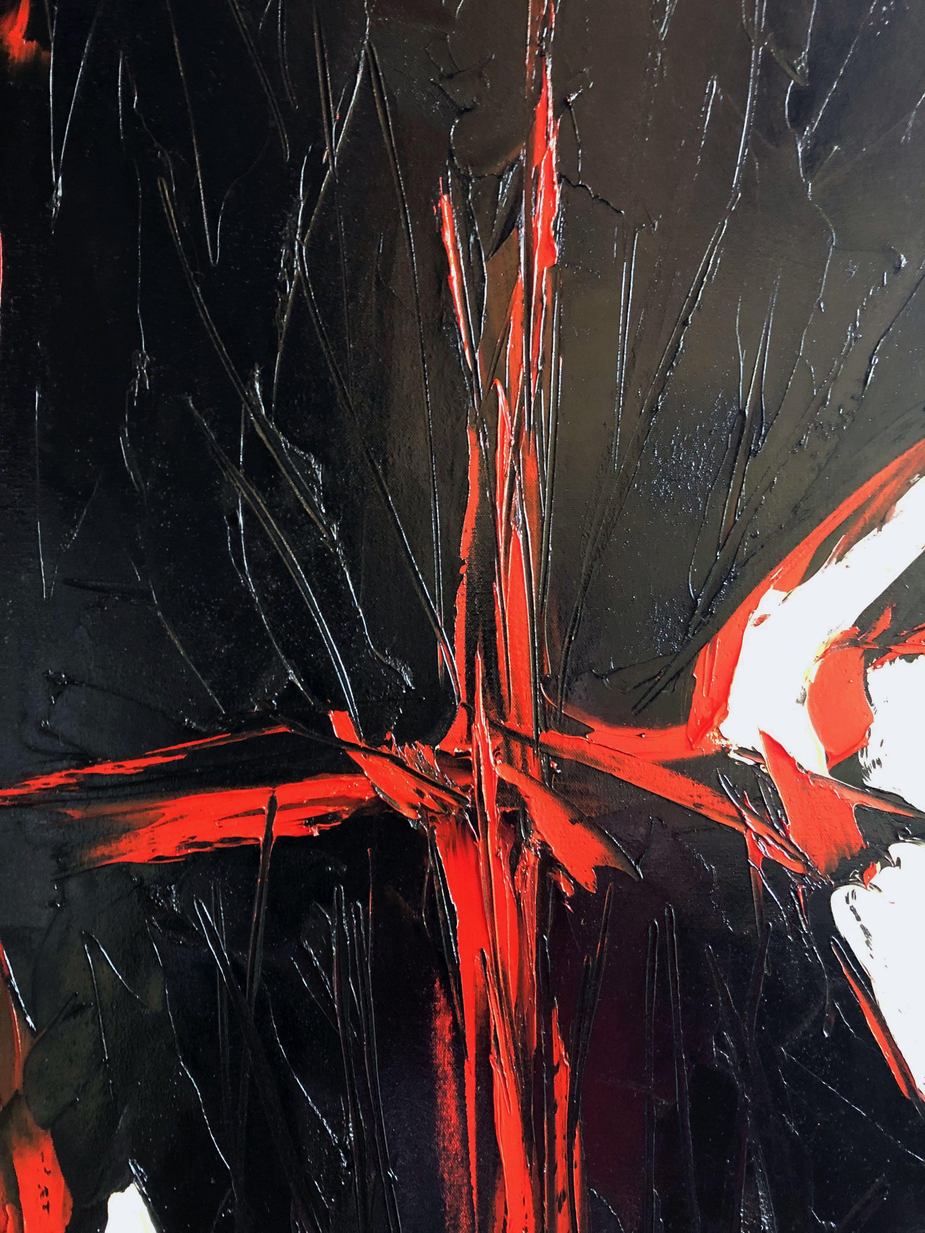 DISGUARDO, Pittura, Olio su tela in vendita 2