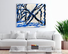 DOUBLE X, Painting, Oil on Canvas
