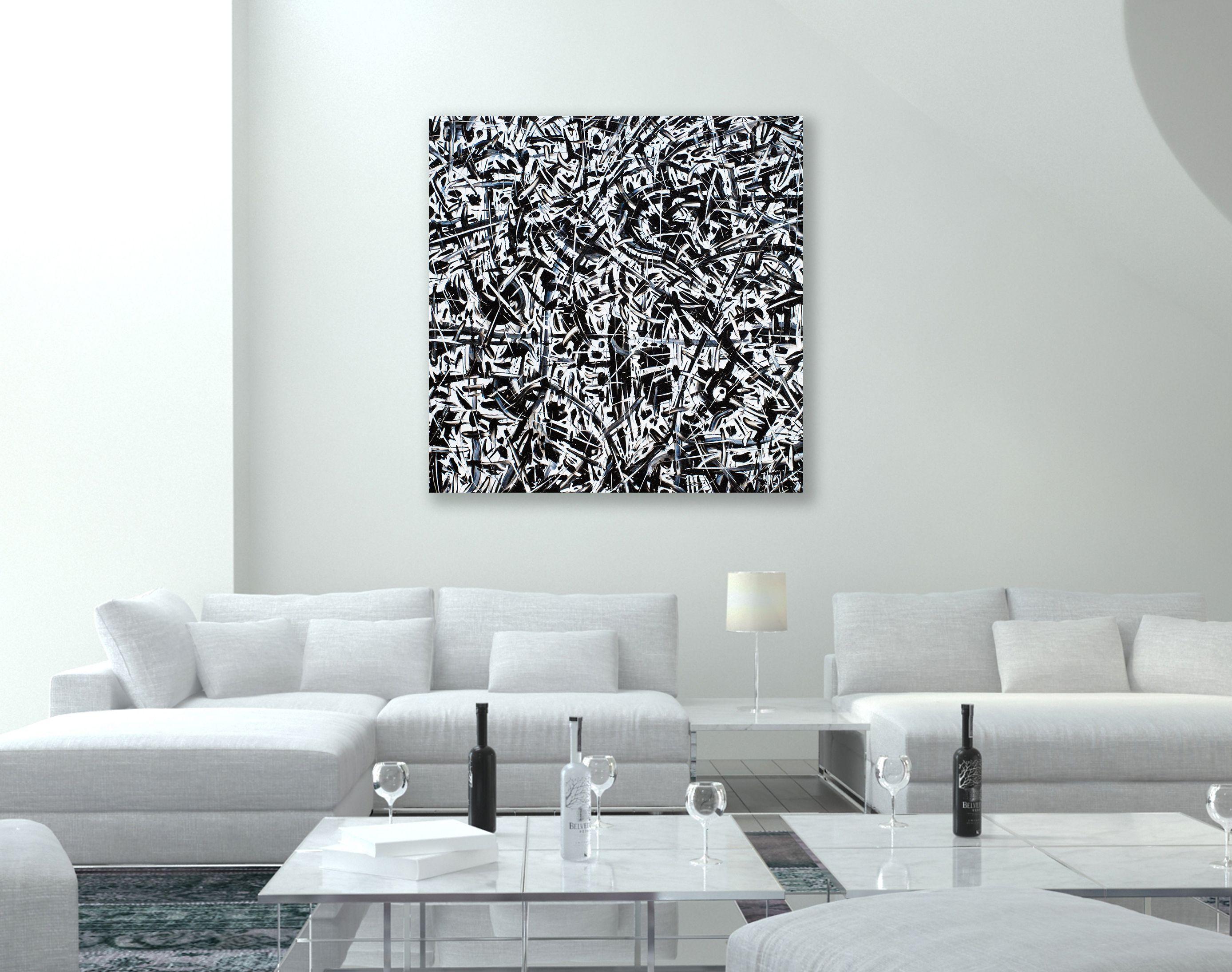 TUTTO 1, Pittura, Olio su tela - Painting di Bill Stone