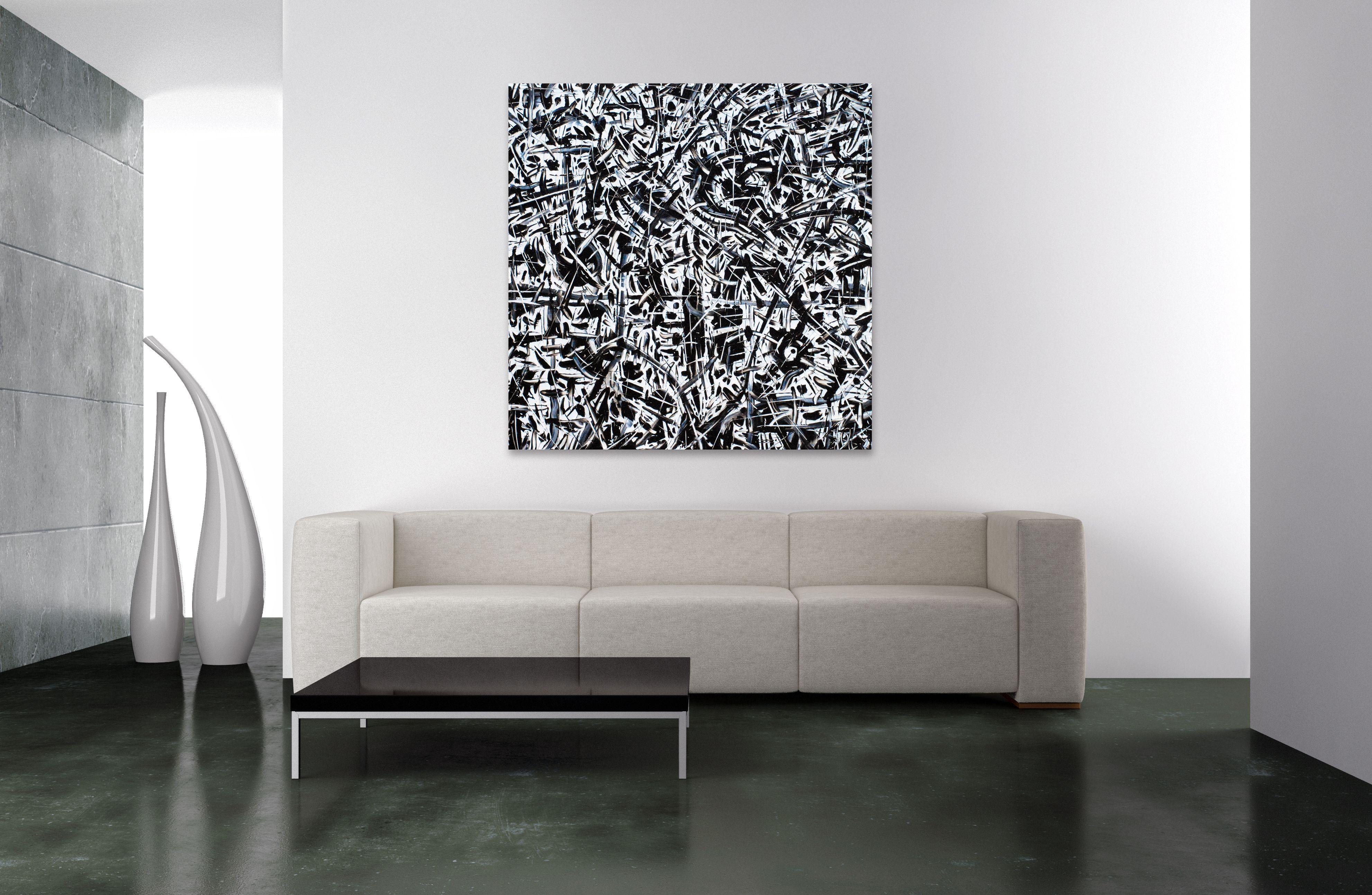 TUTTO 1, Pittura, Olio su tela - Painting Astratto di Bill Stone