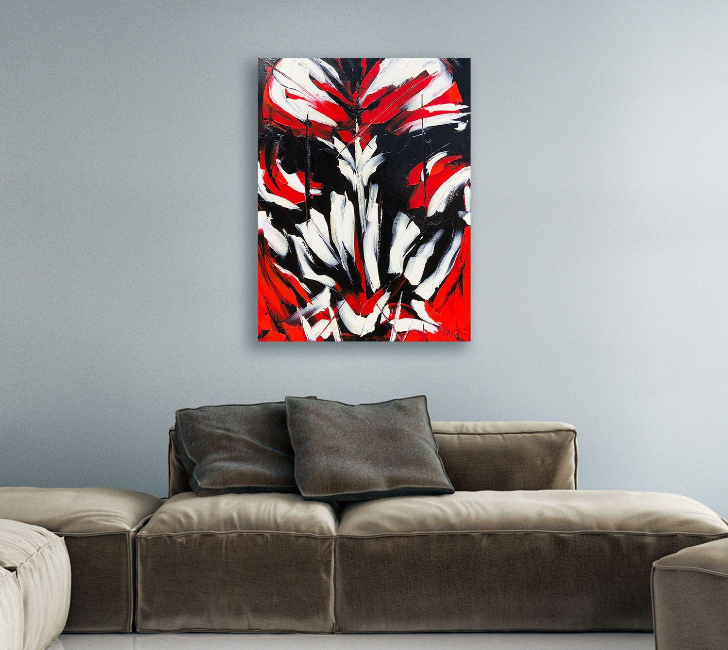 â€œTo remain silent in the face of evil is itself a form of evil.â€œ -Sue Monk Kidd :: Painting :: Abstract Expressionism :: This piece comes with an official certificate of authenticity signed by the artist :: Ready to Hang: Yes :: Signed: Yes ::