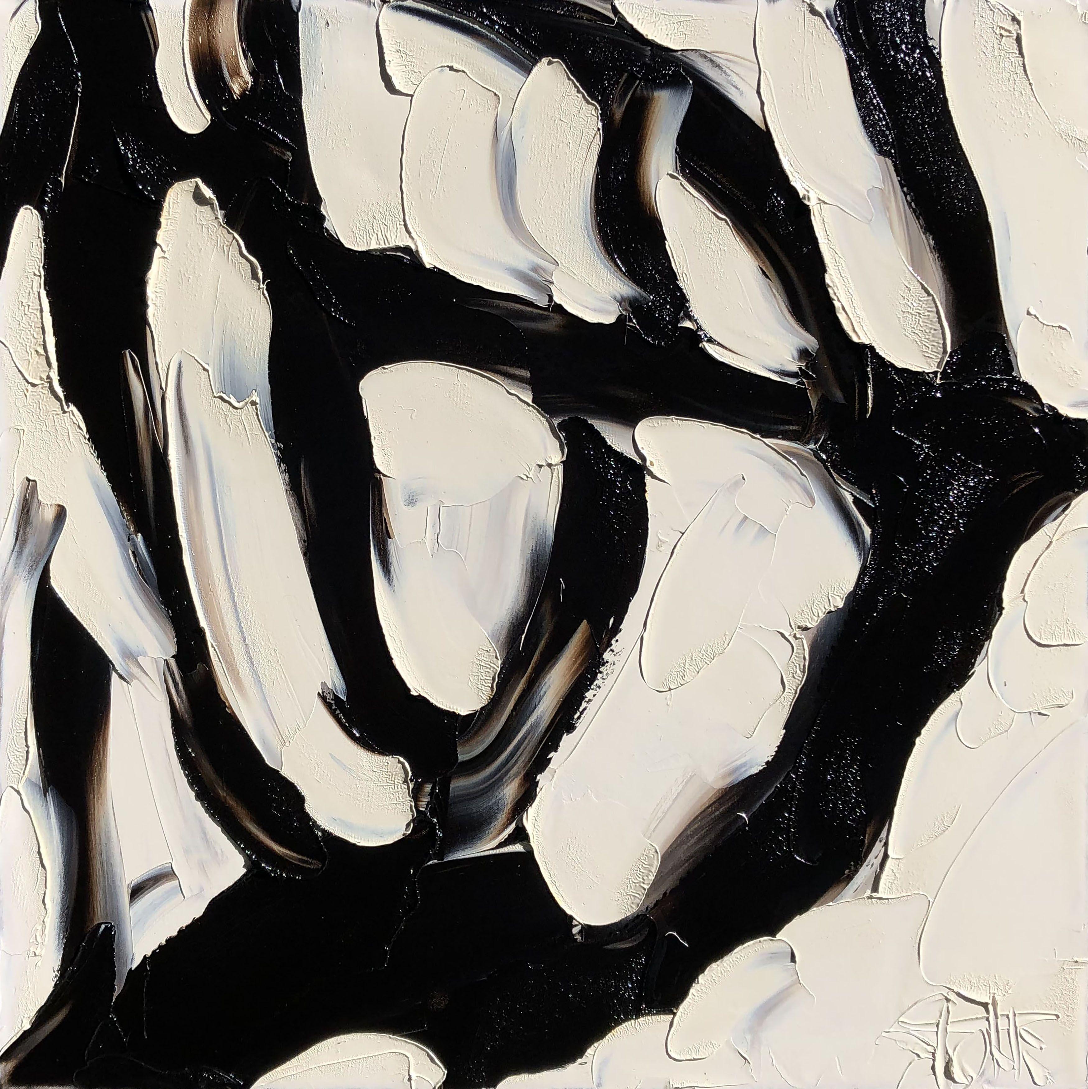Abstract Painting di Bill Stone - FEBBRE INVERNALE 8, Pittura, Olio su tela