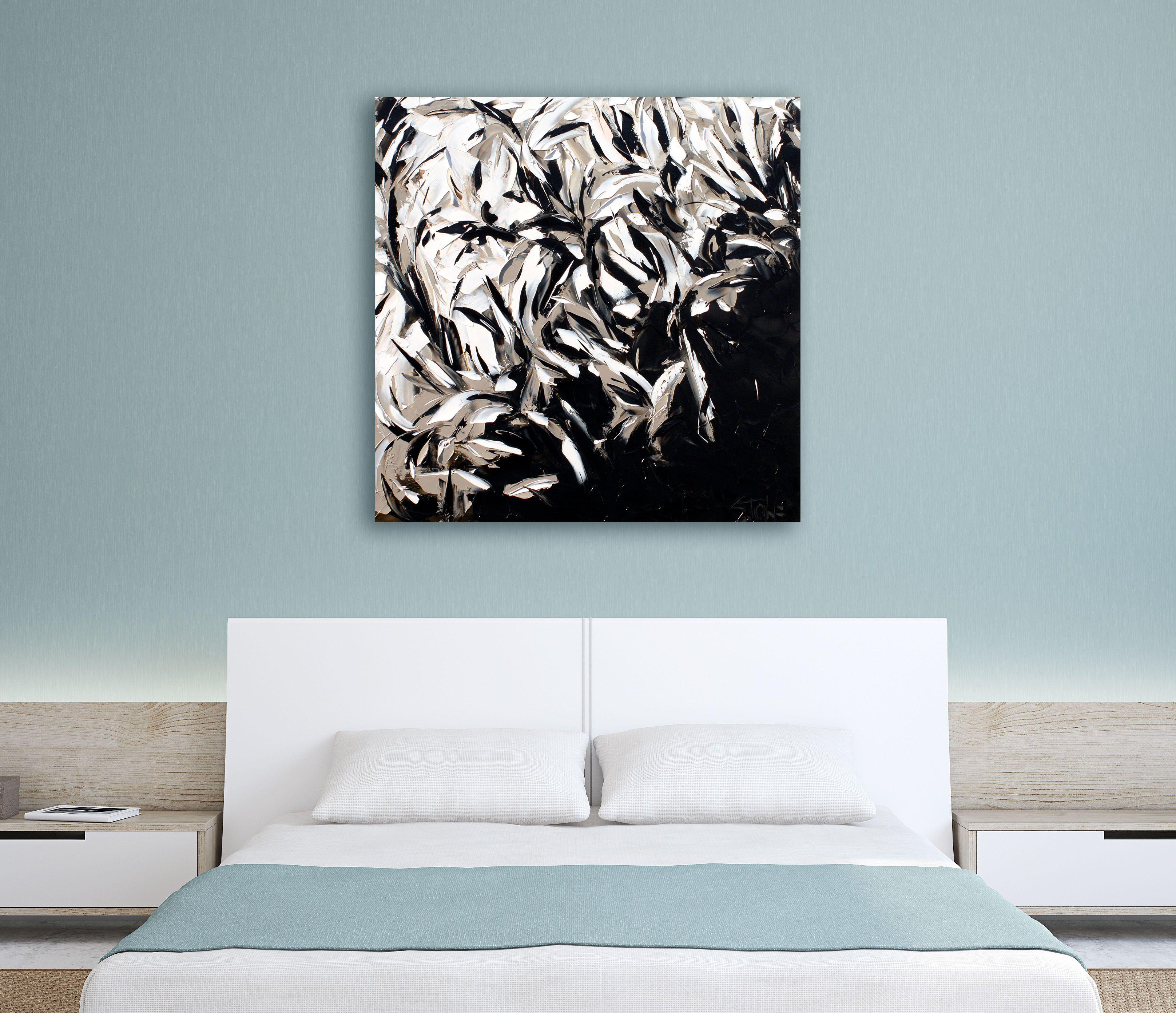 FEBBRE INVERNALE 9, Pittura, Olio su tela - Painting di Bill Stone
